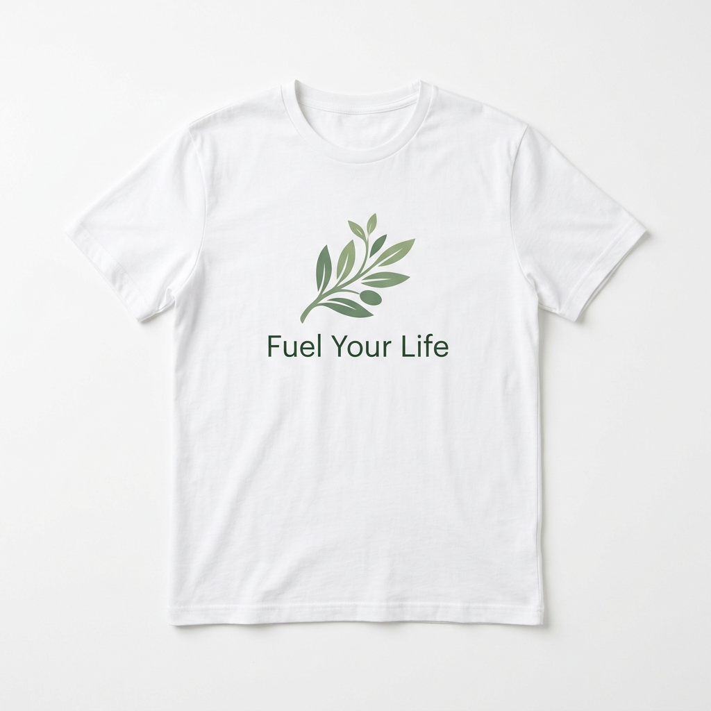 Fuel Your Life T-Shirt – actual product photo